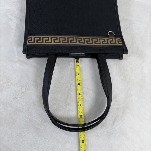 Versace Fragrances Canvas Bag Black Gold Travel Purse Handbag VIP GWP. New - Picture 6 of 16